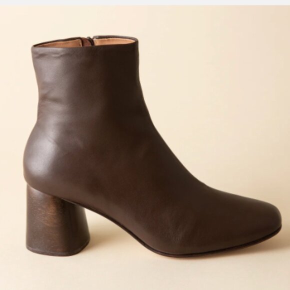 Huma Blanco Shoes - huma blanco Harlow Leather Boots in Chocolate Brown 38/8
